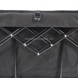 400ポンド対応 ポータブル折りたたみ式ビーチキャンプ用ハンドカート、オールテレインホイールと超ロング折りたたみ式ユーティリティワゴン付き - Product Image 5