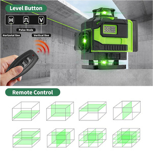 Niveau <span class=keywords><strong>laser</strong></span> avec trépied, portée 30 m, auto-nivelant, rechargeable, ligne croisée verte, outil de nivellement pour accrocher des tableaux - Product Image 6