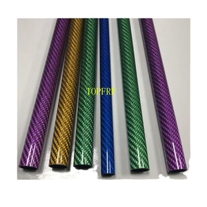 Tubo de fibra de carbono OEM Eje de billar de tubo cónico de carbono de alta calidad - Product Image 3