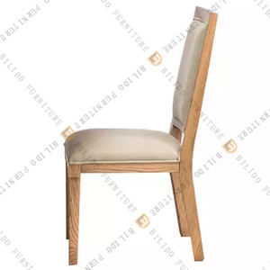 Silla de comedor de Estilo Vintage francesa moderna con muebles de tela de <span class=keywords><strong>lino</strong></span> y madera maciza pura para comedor <span class=keywords><strong>antiguo</strong></span> bolsa suave diseñada para hacer - Product Image 3