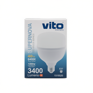 Bombilla LED Vito E27 40W 6400K Luz Fría T120 - Product Image 3
