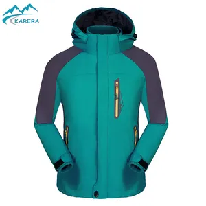 Горный ветрозащитный лыжный непромокаемые Женская куртка Водонепроницаемая дышащая хардшелл 3 слоя уличная куртка