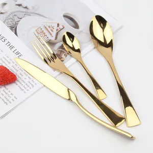 Stainless Steel Tableware KAYA High Quality Cutlery Set Wedding Restaurant Luxury Cutlery Set
