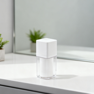 <span class=keywords><strong>ORIA</strong></span> Bouteille de crème contour des yeux transparente en plastique de 15ml Bouteille de lotion solaire de 30ml avec joint rotatif sous vide - Product Image 5