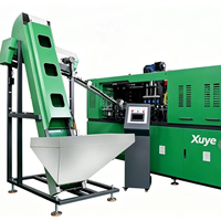 Machine de soufflage automatique PET à 4 cavités, type tiroir, contrôlée par PLC, haute vitesse, 8 soufflages, haute performance et facile à utiliser