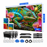 Panneau d'affichage LED 500x500mm 500x1000mm P2.6 P2.9 P3.91 Garantie 5 ans Cabinet à verrouillage rapide pour tournées en direct