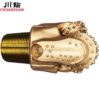 Insert de trépan tricône en acier au carbone forgé doré, outil de forage rotatif pour pièces de machines minières et de puits, trépan haute performance pour