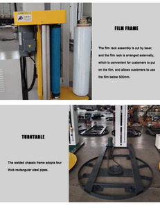 เครื่องห่อพาเลทอัตโนมัติเครื่องห่อพาเลท - Product Image 5