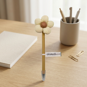 <b>Tree</b> Shaped Plush Eraser Pencil <b>Topper</b> Everlasting eternal Pencil Black Lead Office School Use Green Color Xmas stocking stuffer - Product Image 2