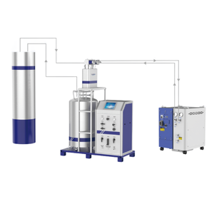 High Efficiency Helium Making Machine 99.999% Helium Gas Liquefying Generator with Recovery - Product Image 3