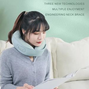 Masajeador de Cuello Inteligente con Vibración, Recargable, Eléctrico, Almohada de Viaje para Relajar el Cuello y los Hombros - Product Image 4