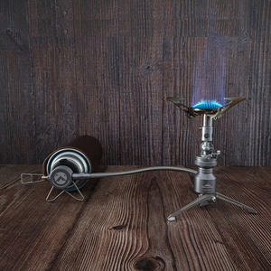 ขาตั้งเครื่องมือถอดเตาแก๊สแบบสามขา,อะแดปเตอร์อะลูมิเนียมอัลลอยสำหรับตั้งแคมป์กลางแจ้งแยกชิ้นส่วนได้ - Product Image 5