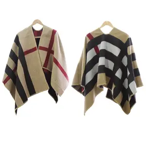 Kingsun OEM ODM羊绒羊毛定制设计针织奢华针织品羊绒毯雨披包