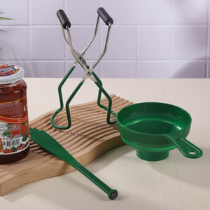 Anti Scalding Can Tongs Non Slip Can Lifter Kitchen <b>Tool</b> For Safe Handling Of Hot Cans And Jars Red Color - Product Image 2