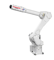 Robot de soudage à l'arc Kawasaki RS006L PLC, 6 axes, haute vitesse, précision de 0,03 mm, IP67, entraînement servo-électrique du poignet, soudage fiable