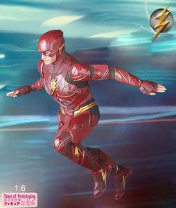 Equipo de prototipos <span class=keywords><strong>Flash</strong></span> superhéroe 30cm estatua PVC figura de acción juguetes de modelos coleccionables regalo - Product Image 2