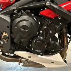 Housse de protection du couvercle du moteur pour Triumph <span class=keywords><strong>Daytona</strong></span> <span class=keywords><strong>675R</strong></span> 2011-2012 Street Triple 2011-2016 - Product Image 6