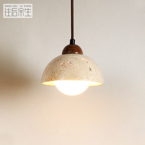 Wang Hou Yu Sheng Ceramic Pendant Light E27 Led Single Head Round Home Bedroom Ceiling Lamp - Product Image 2