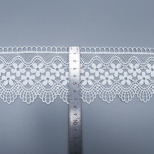 ドレスバッグ用の新しいデザインの装飾的な水溶性レーストリム100% ポリエステルケミカルレースアクセサリー - Product Image 3