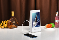 Logiciel CMS FYD-868 Plus Écran tactile LCD WiFi Android double face 8 pouces Table publicitaire Affichage numérique portable Kiosque