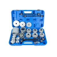 Kit d'outils universels pour l'extraction et l'installation de silentblocs de voiture, 50 pièces, en acier au carbone, extracteur et installateur de silentblocs de suspension, outils de réparation automobile