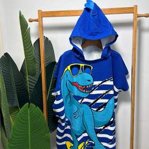 Poncho con Capucha para Niños, Diseño de Animales, Microfibra, Toalla de Playa, Regalo Infantil, Modelos Nuevos, Orgánico, Venta al por Mayor de Fábrica - Product Image 2