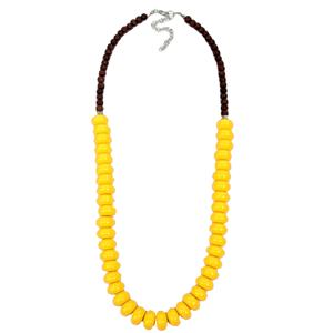 Bijoux de marque en collier inde toutes les couleurs fabricant dernière conception colliers perlés résine époxy collier Penden pour femmes - Product Image 1