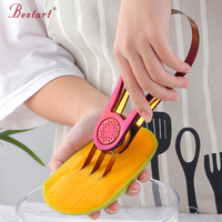 Nieuwe Aanwinsten Multifunctionele Keuken Creatieve Fruittool 2-in-1 Fruit Schiller Dragon Fruit Mango Snijder