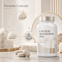 Compléments alimentaires de haute puissance 1,2 g 100 comprimés Calcium Fer Zinc Sélénium avec Vitamine D3 pour la récupération des personnes âgées et l'immunité Vente en gros