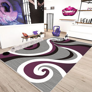 Tapis 3D antidérapant grande surface, fabriqué à la machine, style moderne, pour salon et chambre à coucher, vente à l'unité bienvenue - Product Image 1