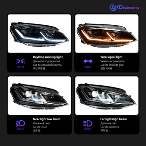 Phare de voiture pour <span class=keywords><strong>Golf</strong></span> <span class=keywords><strong>7</strong></span>.5, phare <span class=keywords><strong>LED</strong></span> 2013-2020, phares <span class=keywords><strong>Golf</strong></span> <span class=keywords><strong>7</strong></span>, DRL, phare HID, signal dynamique, bi-xénon, accessoires de voiture - Product Image 3