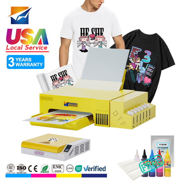 ZYJJ High Quality A4 DTF Flatbed Printer for Epson L8050 Automatic Inkjet Flex Material 1-Year Warranty New Condition Hot Sale