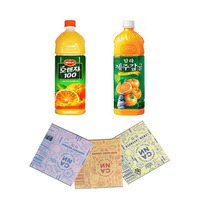 Manchon thermorétractable pour l'emballage de bouteilles, de canettes et de boissons, étiquette thermorétractable pour bouteilles, étiquette thermorétractable pour canettes