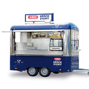 Camión de Comida Multifuncional Totalmente Equipado de Fibra de Vidrio y Aluminio para Venta de Tacos y Snacks - Product Image 5