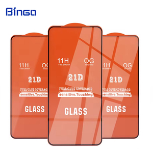 New 21d chống sốc cao trong suốt Temper Glass bảo vệ màn hình cho iPhone 14 Pro Max - Product Image 1