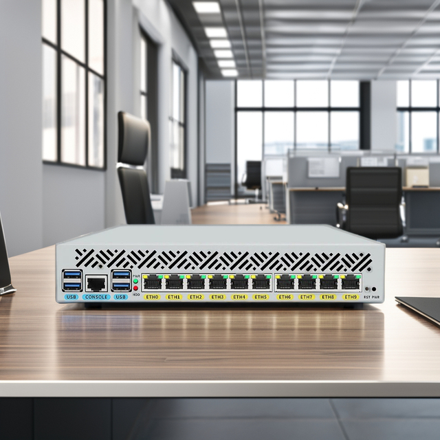 10th Generation Industrial Mini PC Dual HD DDR4 RAM Ubuntu Linux PfSense 10xi210 Gigabit LAN 10810U I7 VPN Firewall Wireless