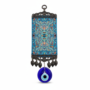 Decoración de Pared de 10 cm con Patrón de Alfombra Turca Tejida y Ojo Turco - Product Image 2