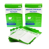 CMP douloureux Muscle et algétique Articulation gel froid packs Douleur à action rapide apaisant Menthol Soulagement ciblé de la douleur patch de gel