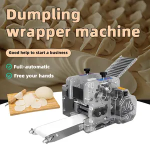 Automatic Dumpling Skin Dough Wrapper Maker Machine