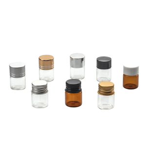 <b>Empty</b> 22mm 5ml 7ml 10ml 15ml 20ml Screw Cap Frost Surface <b>Glass</b> <b>Bottle</b> Sealed Powder Dispensing <b>Bottle</b> - Product Image 1