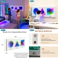 Kit de mobilier interactif pour salle sensorielle SEN, ensemble d'équipements multisensoriels pour salle sensorielle, pour l'éducation des besoins spéciaux, salle de jeux