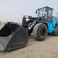Untuk Wheel Loader Listrik SW960E, Beban Terukur 6.2 Ton, Bucket 4m, Front Loader Energi Baru 20 Ton, Baterai 420kWh, Tinggi Pengosongan 3.35m