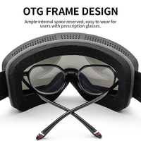 Gafas de Esquí Dilupu, Personaliza tu Logotipo, Productos Deportivos para Exteriores, Vista Amplia, Protección UV 400, Antivaho, Correas de Seguridad para Esquí