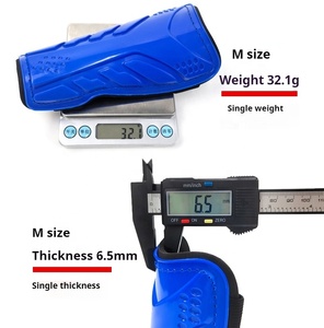 <span class=keywords><strong>Espinilleras</strong></span> de <span class=keywords><strong>Fútbol</strong></span> Transpirables de EVA para Niños y Adultos, Protectores de Pantorrilla con Correa para <span class=keywords><strong>Fútbol</strong></span> - Product Image 4