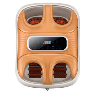 Spa de pies automático para el hogar con calefacción de temperatura constante, lavabo doble para remojo de pies doble, terapeuta de masaje eléctrico - Product Image 3