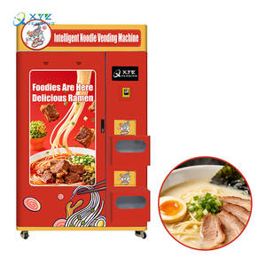 Máquina Expendedora de Comida Caliente Instantánea con Pantalla Táctil de 55 Pulgadas, Servicio 24 Horas, Agua Caliente, Ramen, SDK Basado en la Nube, XYZ - Product Image 1