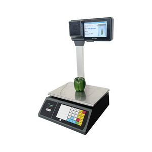 Báscula de mostrador de 30 kg, báscula comercial, sistema Android, para supermercado, mercado de pescado, OEM, IA - Product Image 3