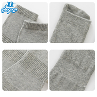 Yoga Pilates Grip Chaussettes Sports d'intérieur personnalisés Piste de danse Chaussette antidérapante Vente en gros en stock Chaussettes de trampoline Silicone antidérapant