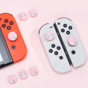 Nueva tendencia Nin Tendo switch OLED joystick Cap consola botón Cap Controller cover NS poke Mon Chubby Dingy Little Singer - Product Image 4