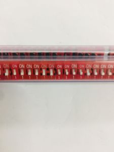 Trượt loại chuyển đổi 1 2 <span class=keywords><strong>3</strong></span> 4 5 6 7 8 9 10 12 bit 2.54mm vị trí cách Dip Red Pitch chuyển đổi nút nhấn cung cấp nóng - Product Image 3